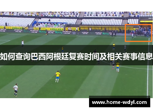 如何查询巴西阿根廷复赛时间及相关赛事信息